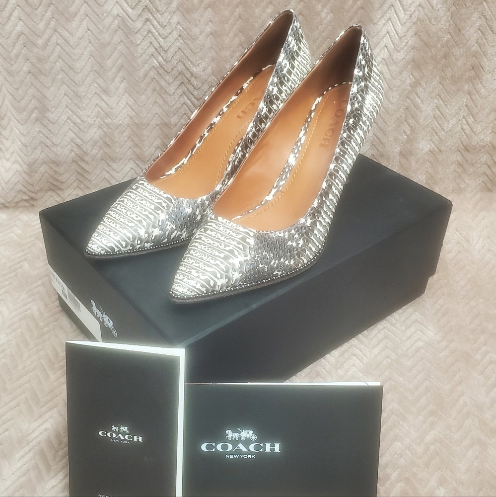 Coach Beadchain Heels